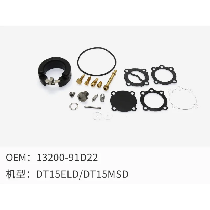 Carburetor Repair Kit 13200-91D22 FitFor Suzuki 2 stroke 9.9HP 15HP Outboard