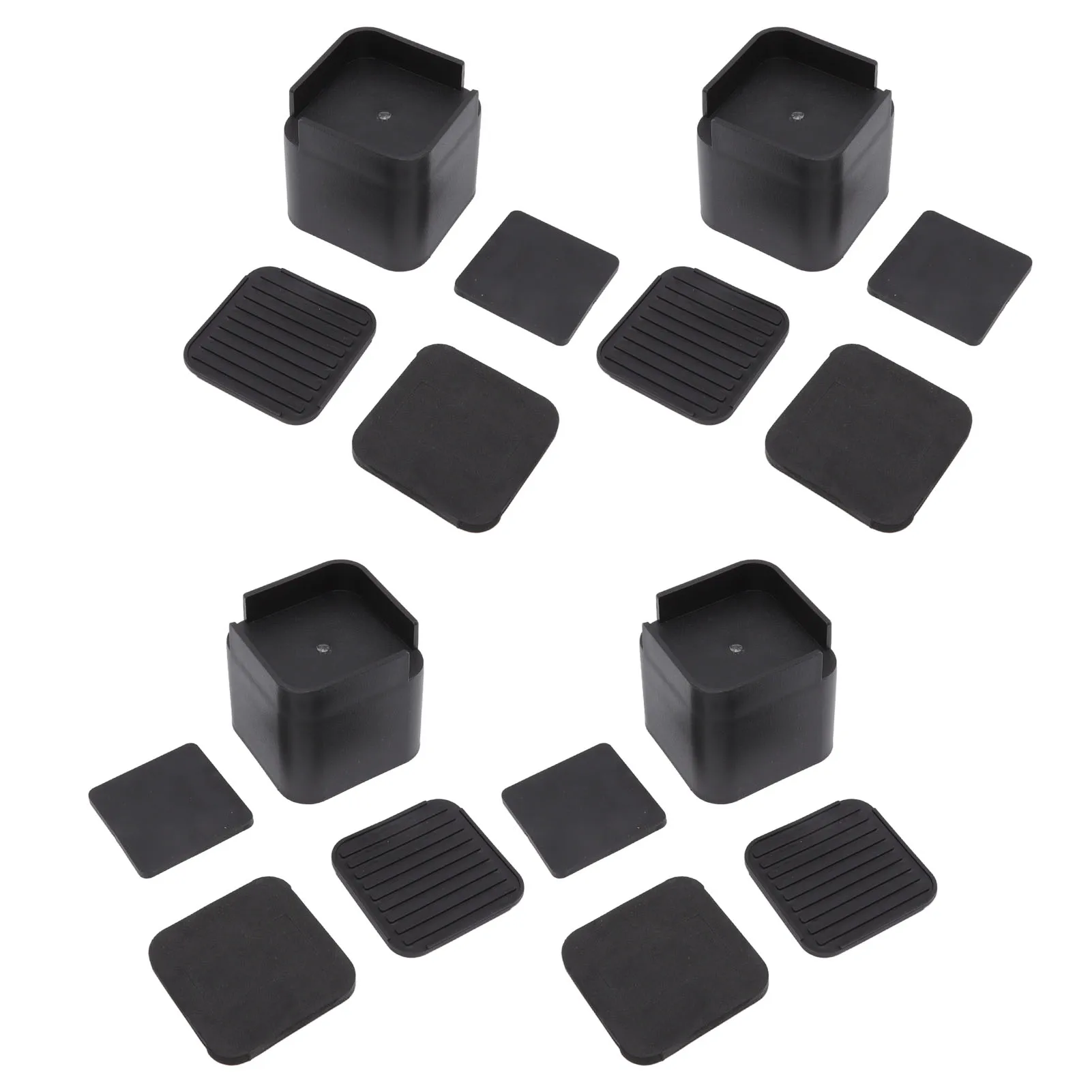 Bed Risers Increase Height 4 Set Expansion Space Multifunctional Sofa Risers for Sofas for Tables