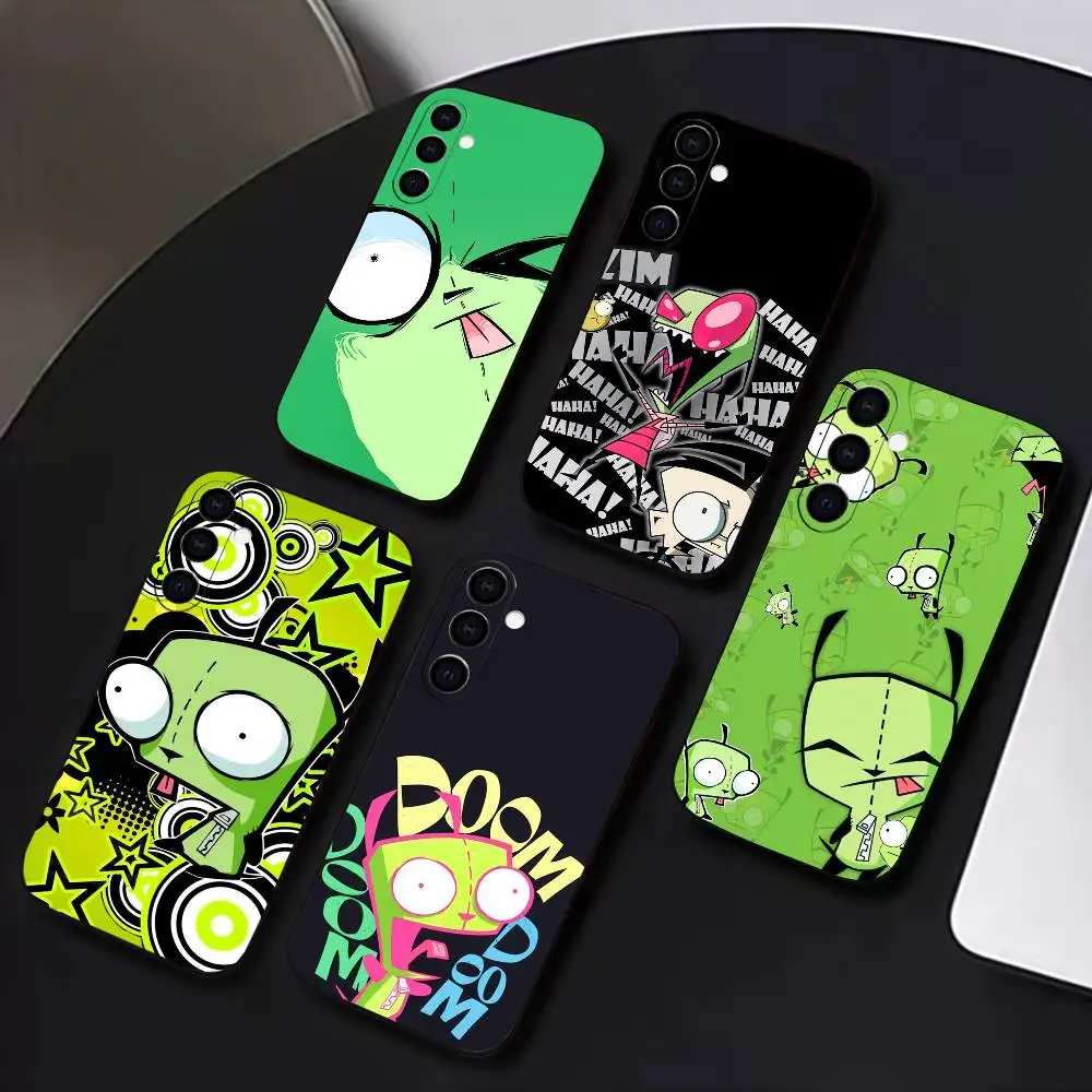 

Madness I-Invader Zim Gir Phone Case Silicone Soft For Samsung Galaxy A73,A72,A71,A70,A53,A52,A51