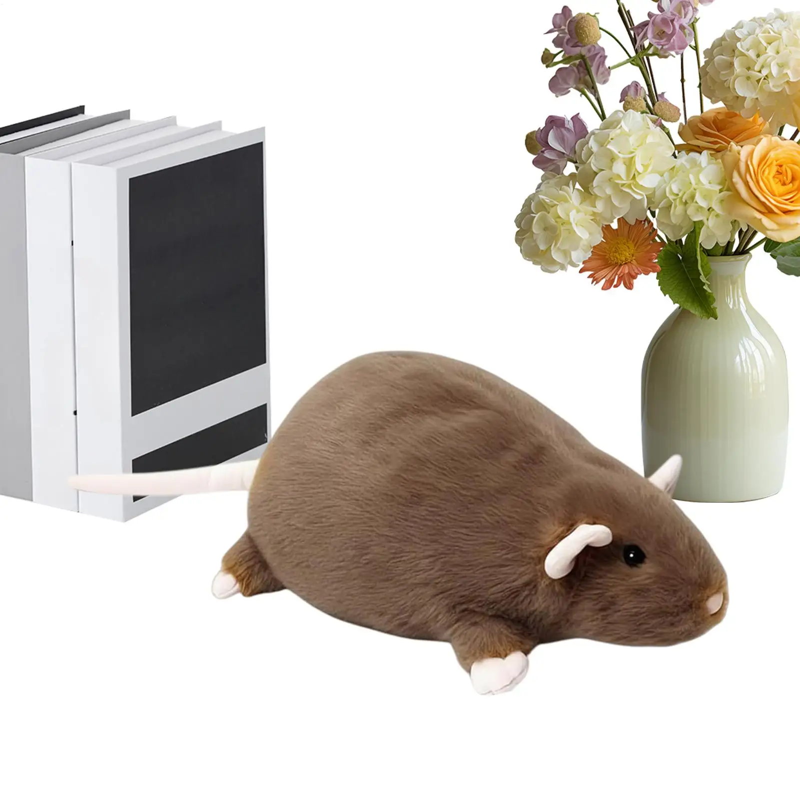 

Stuffed Mice Doll Soft Cute Table Ornament Plush Mice Throw Pillow For Women Men Kid Boys Girls Teens Adults Living Room Bedroom