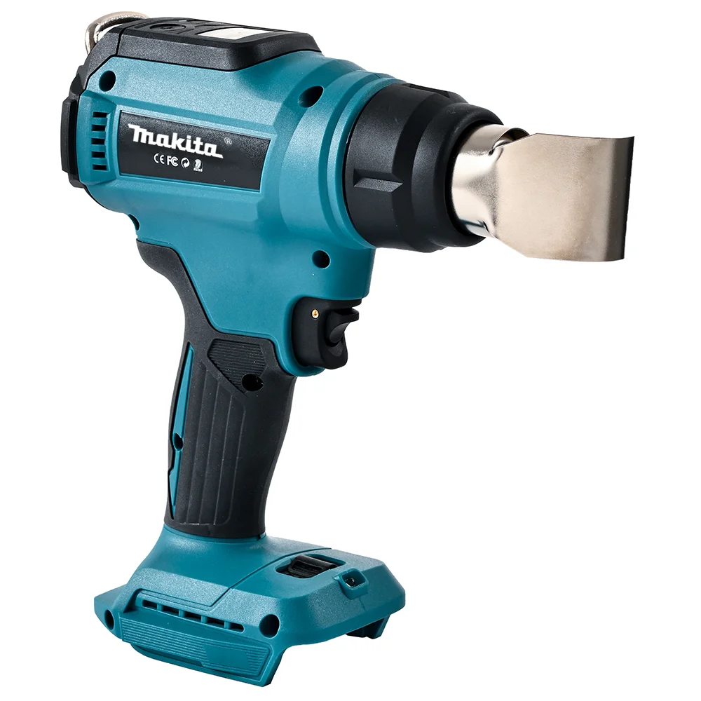 Imagem -05 - Makita-pistola de Calor com Display Led Shrink Wrapping Tool Secador de ar Quente Solda Ventilador Térmico Novo 18v