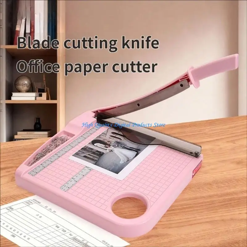 

U2JE Multipurpose Plastic Craft Cutter Ergonomic Grip Paper Cutter With Scale
