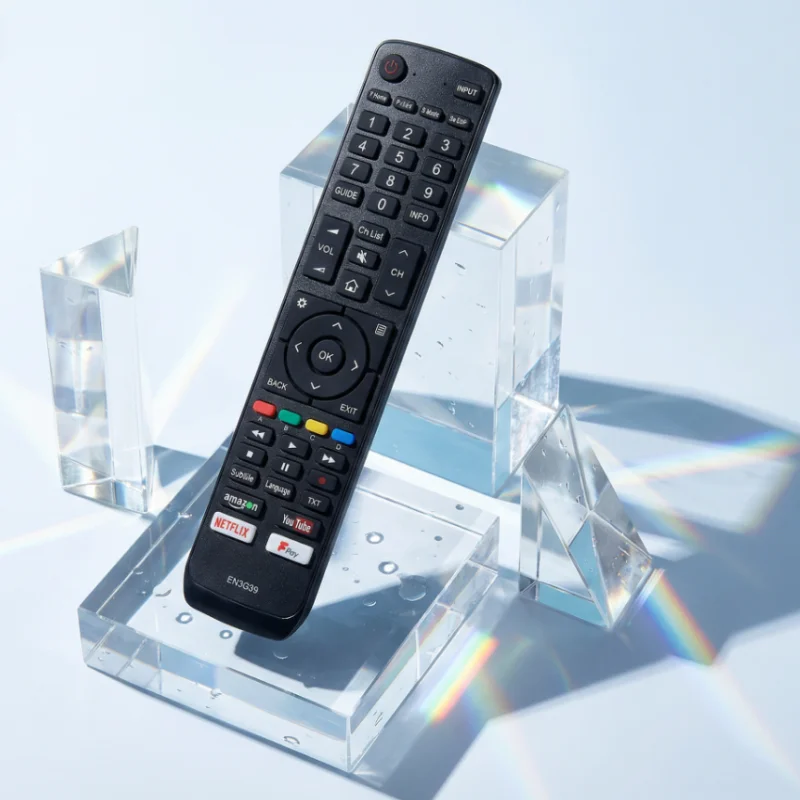 

Haoxi EN3G39 LCD Smart TV Remote Control Spare Part Replacement Electronic Component for Home Entertainment Systems