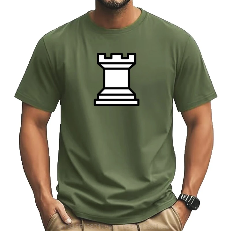 Chess: Rook T-Shirt cheap stuff cute clothes anime figures men clothes
