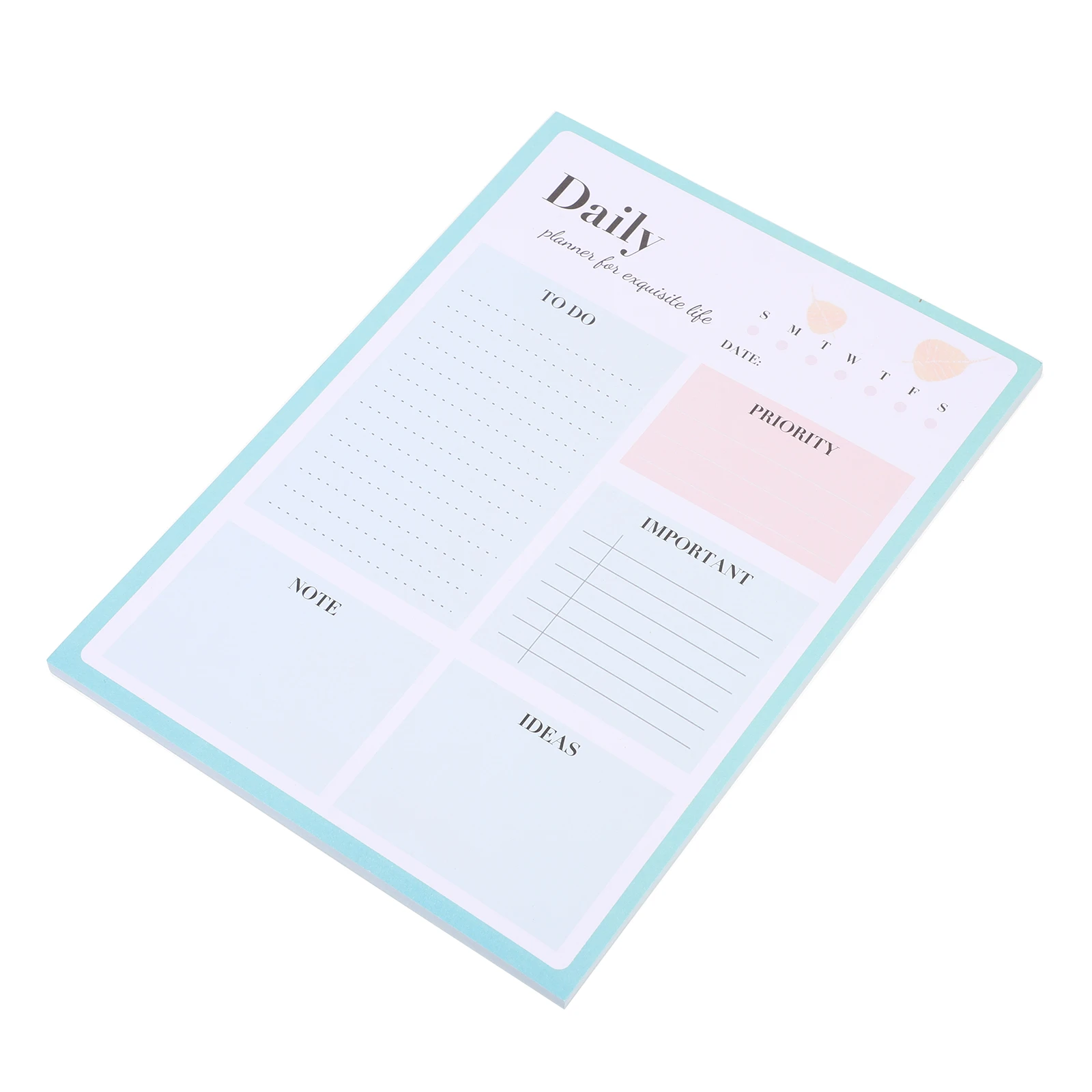 

Double Offset Paper Daily Planner To Do List Notepad Portable Writing Schedule Tearable Note Pad Office Planner Notebooks Task