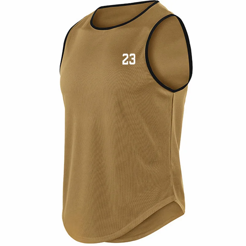 2024 Newest Summer Gym Vest High Quality Mesh Shirt Sleeveless T-shirts Men Tank Tops Basketball Running Fitness Sports Vest Men