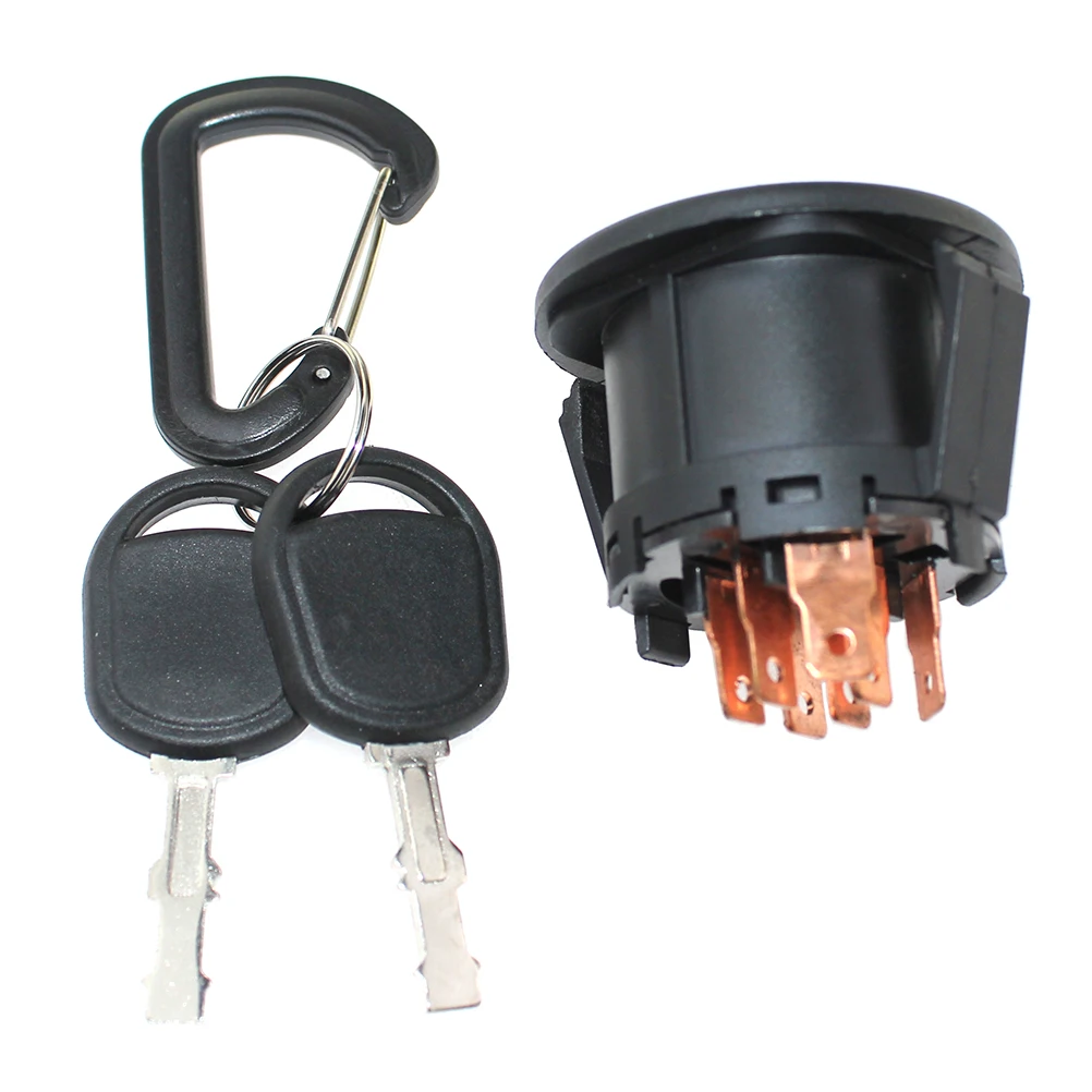Imagem -03 - Chave do Interruptor de Ignição Motores John Deere Hpx Hpx Lt150 Lt160 Lt180 Ltr180 X300 X300r X304 X305r X310 X320 X324
