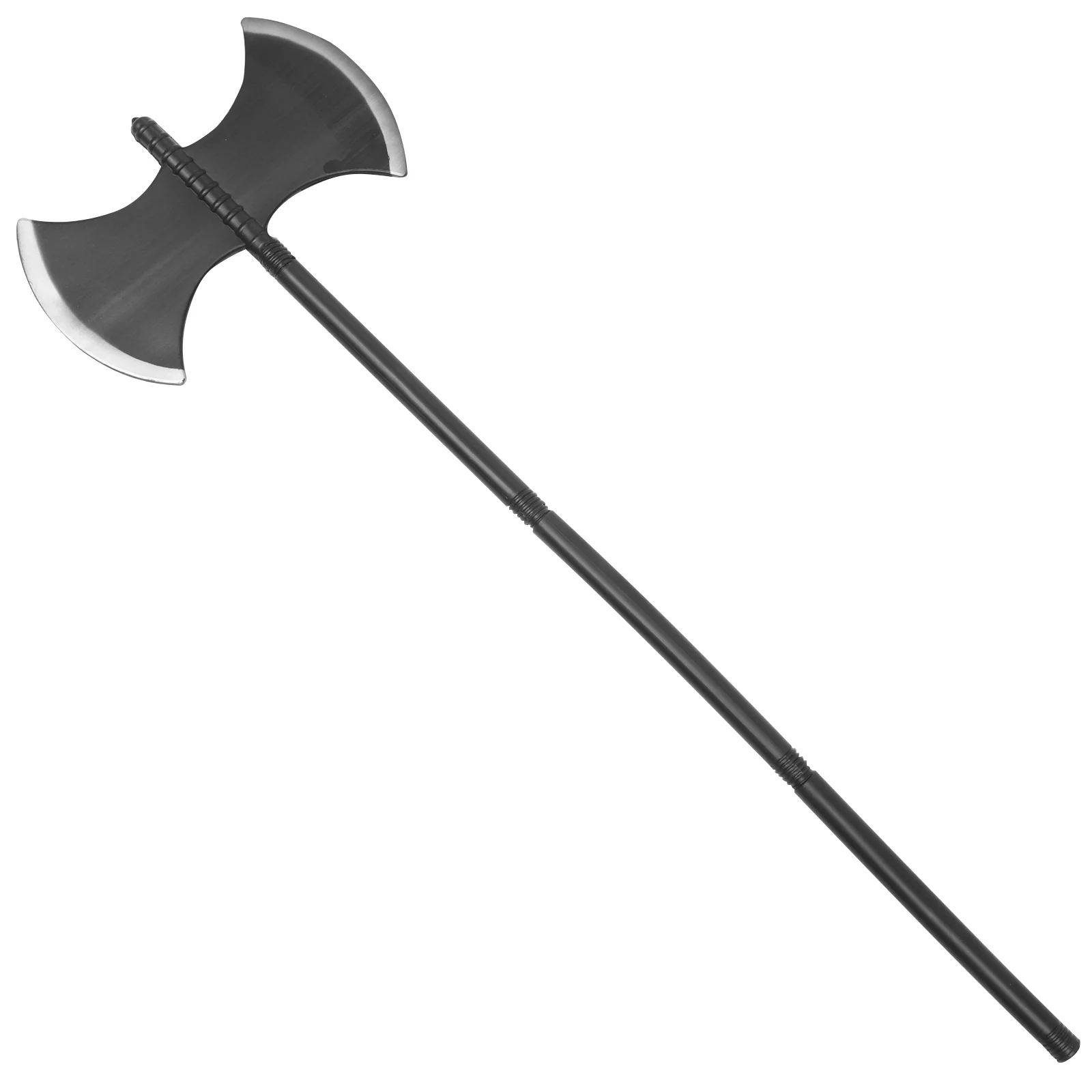 Halloween Hatchet Simulated Double-sided Ax Toy Plastic Fake Axe Props Light Black Child Costumes