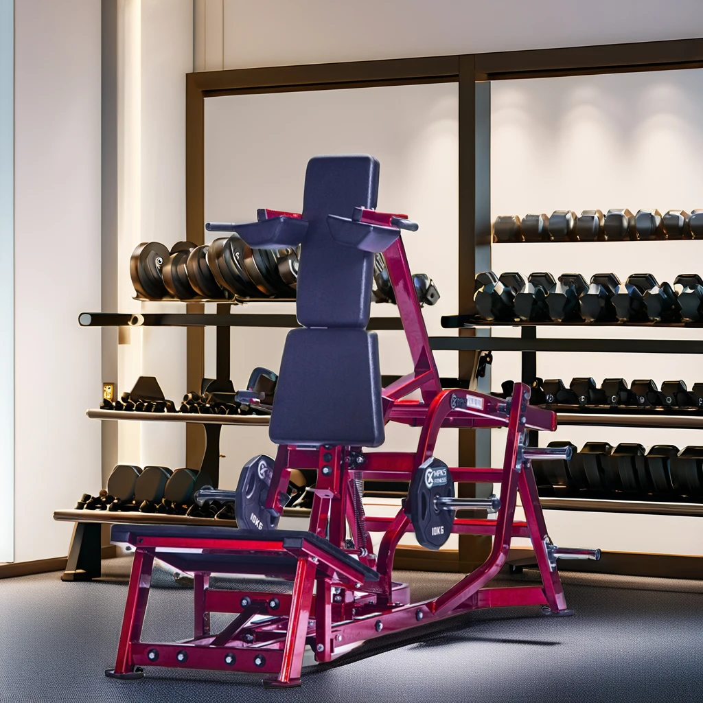 

Bodybuilding Athlete Fitness Equipment Plate Loaded V Squat Trainer Machine