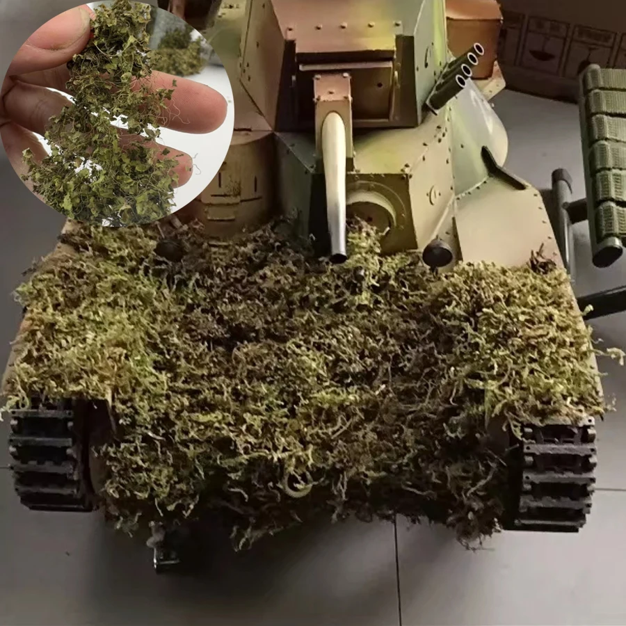 Planta de guerra artificial videiras modelo folha estática cena diy mesa areia tanque militar paisagismo decoração do jardim acessórios 1 caixa