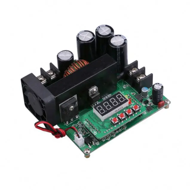 900W 8-60V to 10-120V 15A Numerical Control DC DC Boost Converter Constant Voltage Current Step Up Power Module LED Display Fan