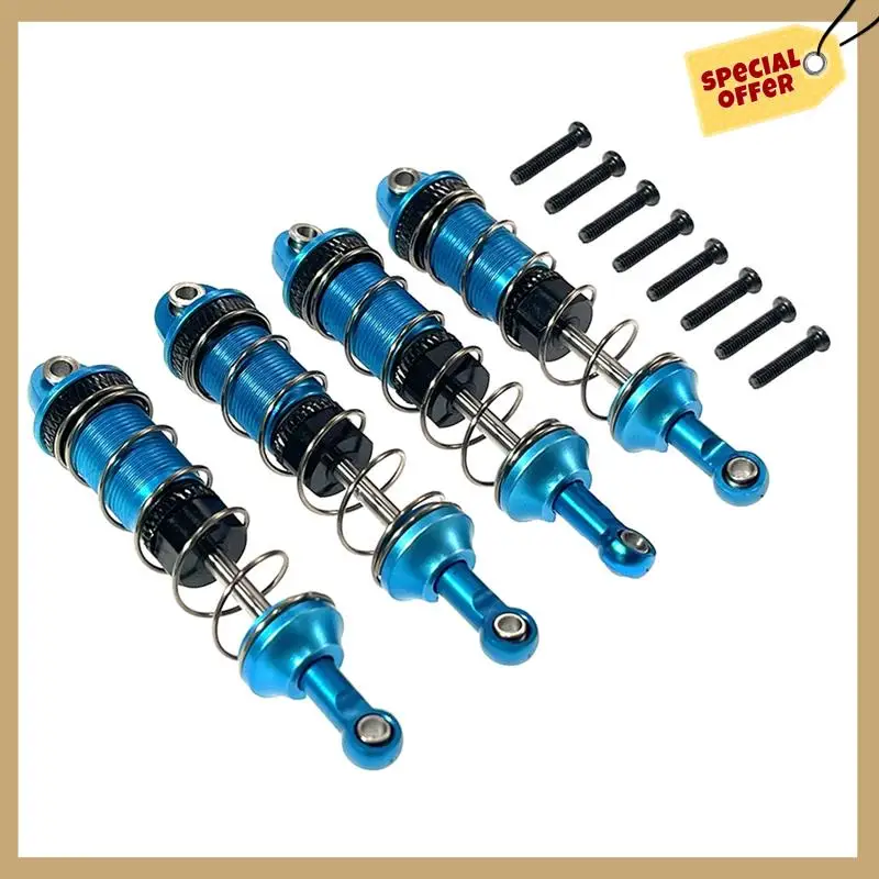 Стабильная производительность-4 шт. передний и задний масляный амортизатор из сплава для MJX 16207 16208 16209 16210 H16 H16BM 1/16, детали для обновления радиоуправляемого автомобиля