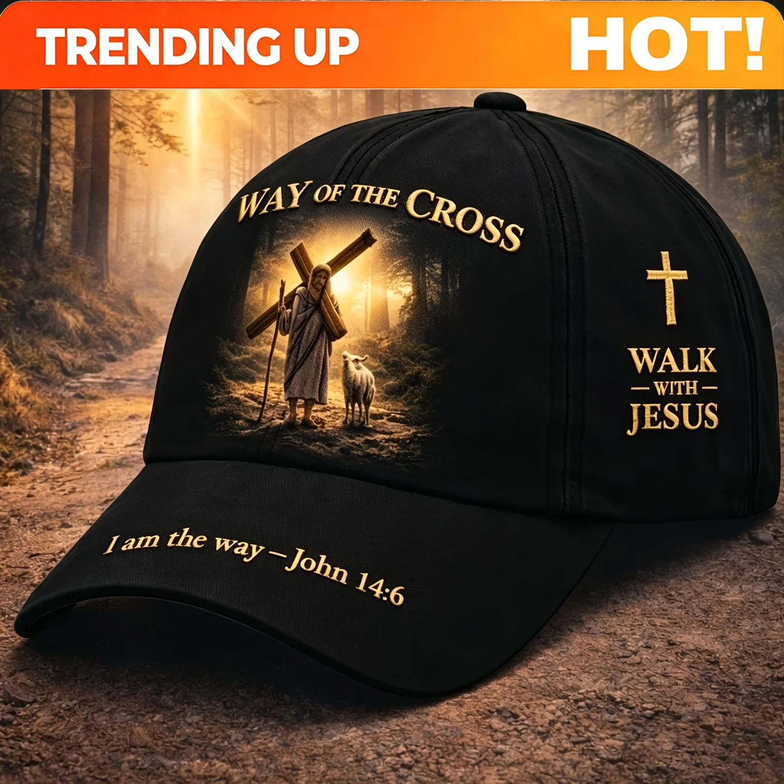 Customization Cross Cowboy Hat With 
