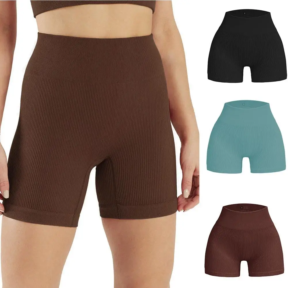 Jog Sho Q1Q4-Pantalón corto de compresión para mujer, prenda de entrenamiento atlético, cómodo y Sexy, Color sólido