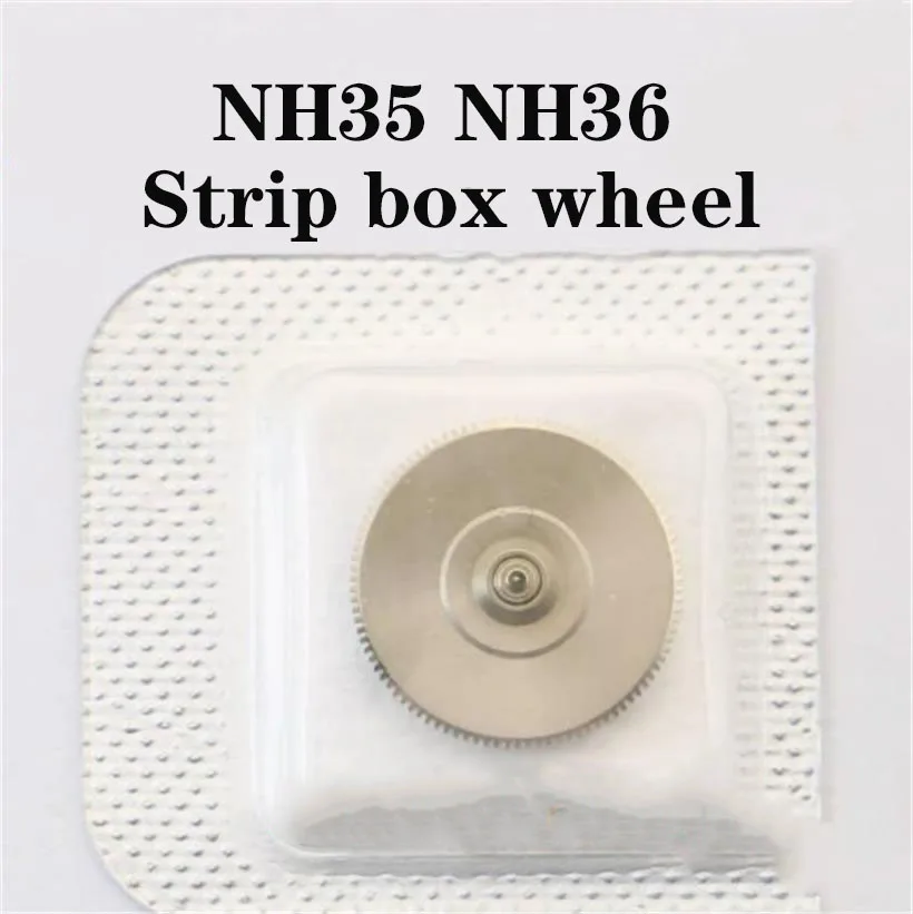 

Watch Accessories Brand New Original Are Suitable For NH35 NH36 Movement Clockwork Box Strip Box Wheel (including mainspring)