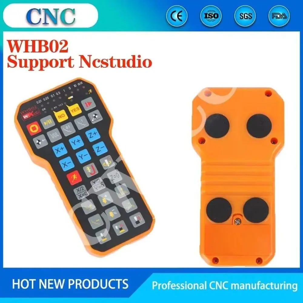 Nc Studio USB Wireless Remote Handle Weihong DSP Control Handle For CNC Engraving Cutting Machine XHC WHB02 NEWCARVE
