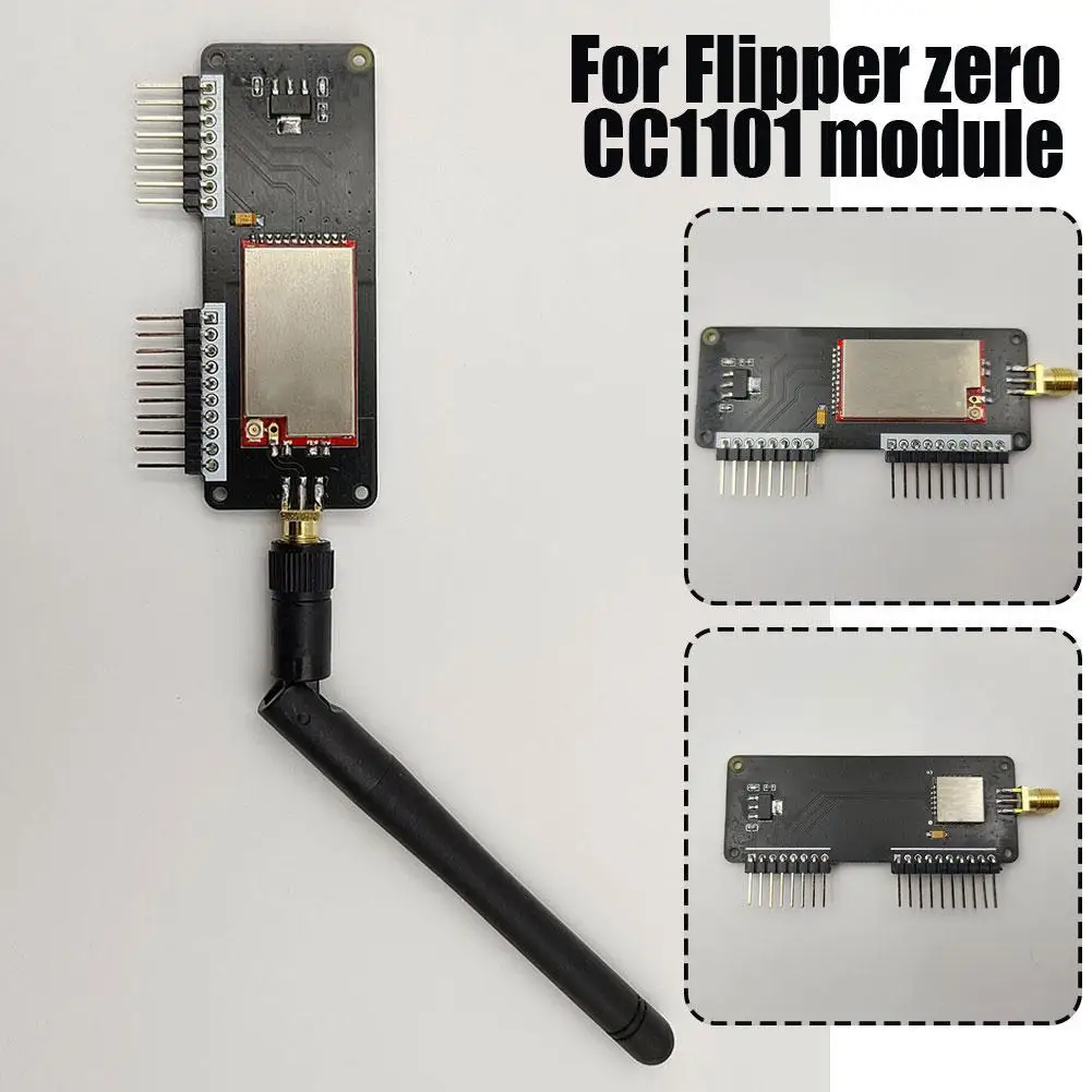 

Модуль модификации для Flipper Zero CC1101, модуль с высоким коэффициентом усиления, беспроводной модуль для Flipper Zero CC1101, плата расширения