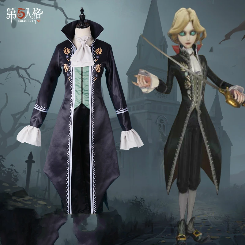 

Anime Identity V Cosplay Costume Joseph Desaulniers New Skin Hunter Halloween Photographer Male Cos For Joseph Desaulniers