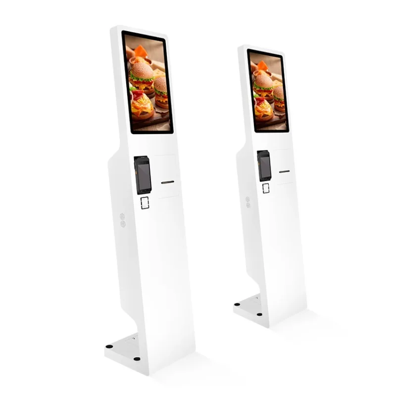 21.5~32 Inch Touch Screen Food Ordering Self-service Terminal Kiosk for Supermarket and Restaurant