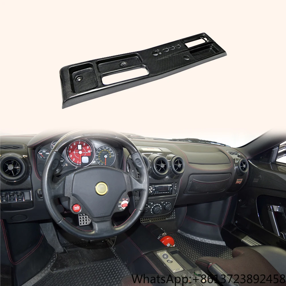 

For Ferrari F430 430 2005-09 LHD 1K Carbon Fiber Center Console Replacement