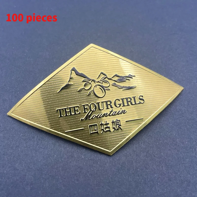 

10 0.Zhang.Custom.Custom OEM Design Metal Embossed Logo Aluminum Label Self Adhesive Perfume Metallic Sticker