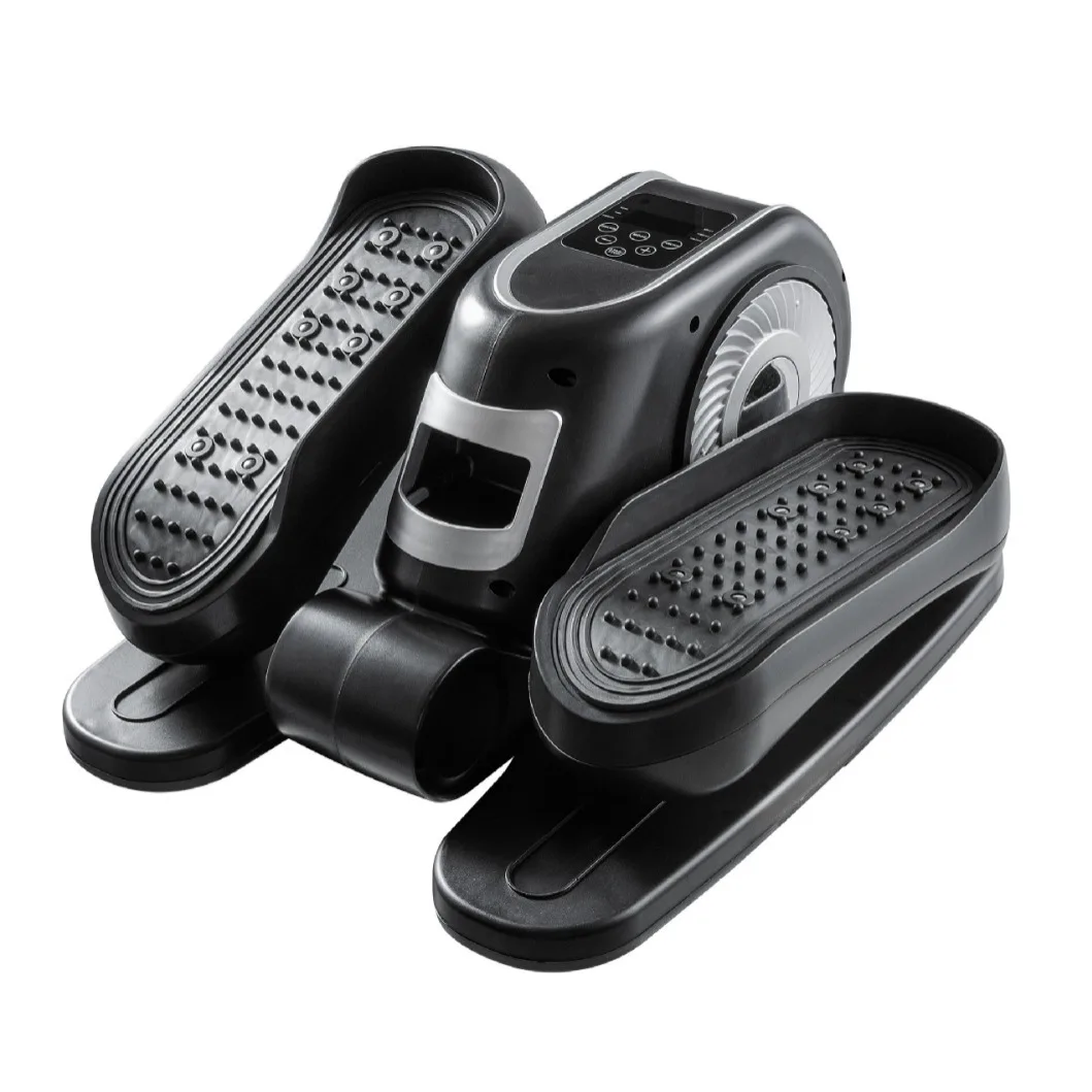 Long-Lasting Elliptical Machine Portable Under Desk Elliptical Trainer Elliptical Bike for Daily Exercise