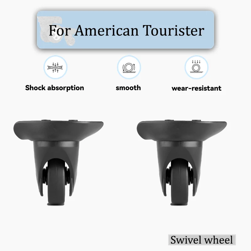For American Tourister 40T Upgraded High Impact Luggage Wheels - Replacement Rollers Durable