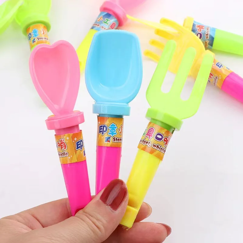 

12PCS Summer Mini Beach Tools Stamp Whistle Toy For Kids Birthday Party Favors Souvenir Pinata Fillers Gift Party Toys Goody Bag