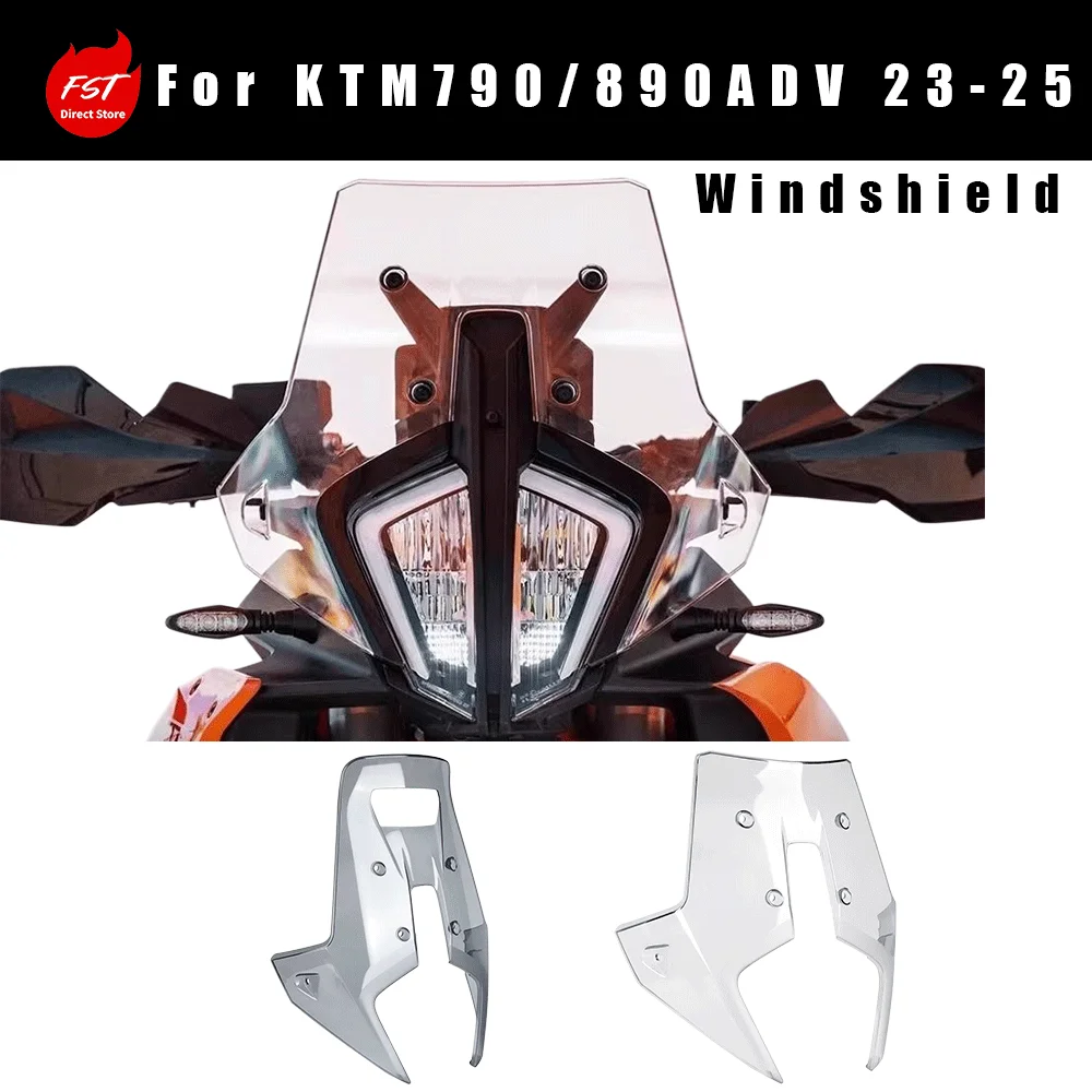 

Fits KTM 790 ADV / 890 ADV, Off-Road Rally Windscreen & Wind Deflector, 2023-2025 Models