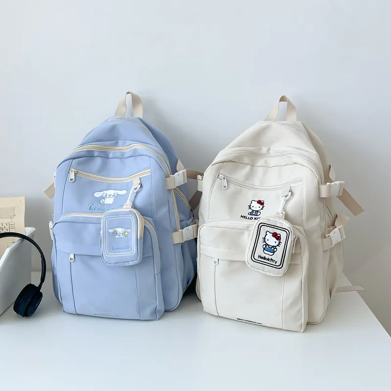 Sanrio neue Hallo Kitty Student Schult asche wasserdicht schmutz abweisend lässig und leicht niedlichen Cartoon Rucksack