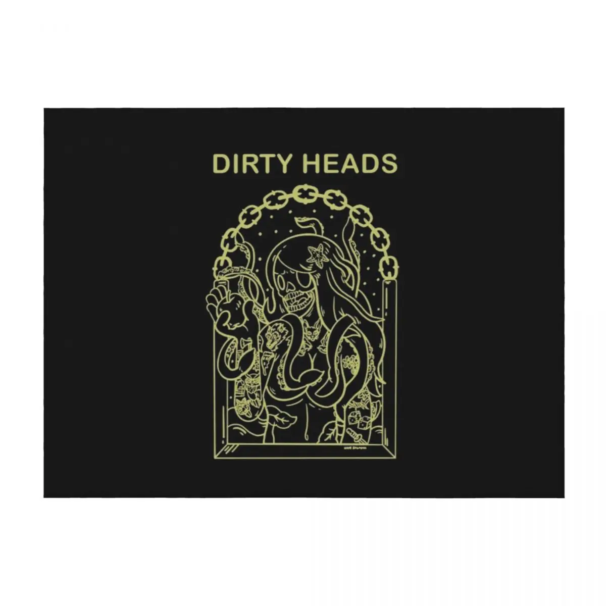 

Dirty Heads Custom Art For Terra T-Shirt Throw Blanket Designers Thin Cute Luxury Throw Blankets