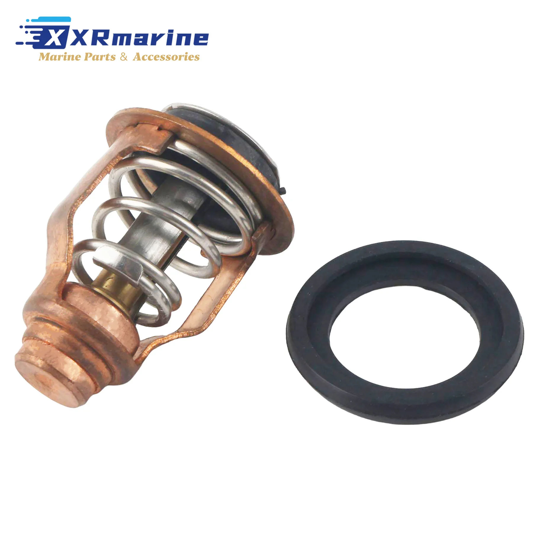 

Совместим с лодочными моторами Yamaha Marine Outboard 4-тактные 80 л.с. 100 л.с. F80B F100D F100X F100L 131 ° F 55 ° Комплект термостатов C