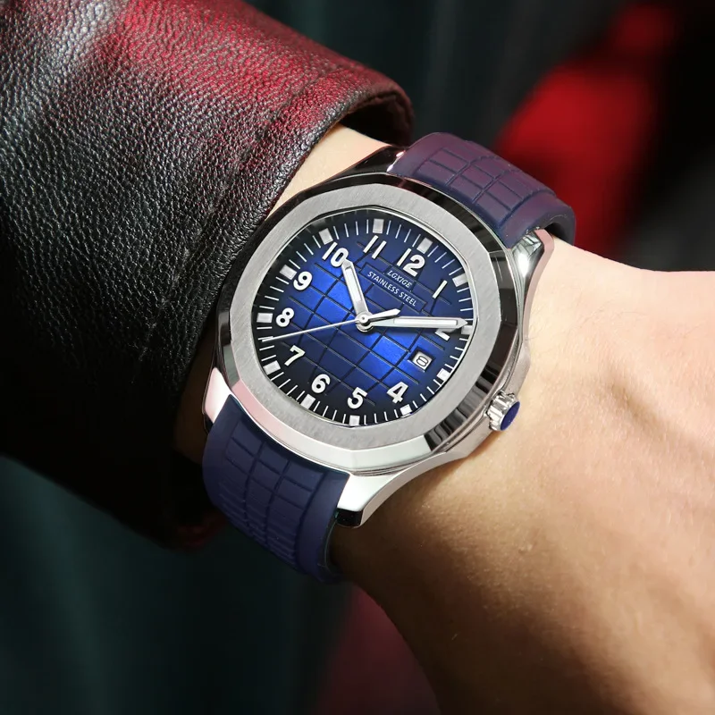 Herenhorloges Automatisch mechanisch horloge Luxe merk Specht & Sohne Sporthorloge voor heren 2025, nieuwe rubberen band Relogio Masculino