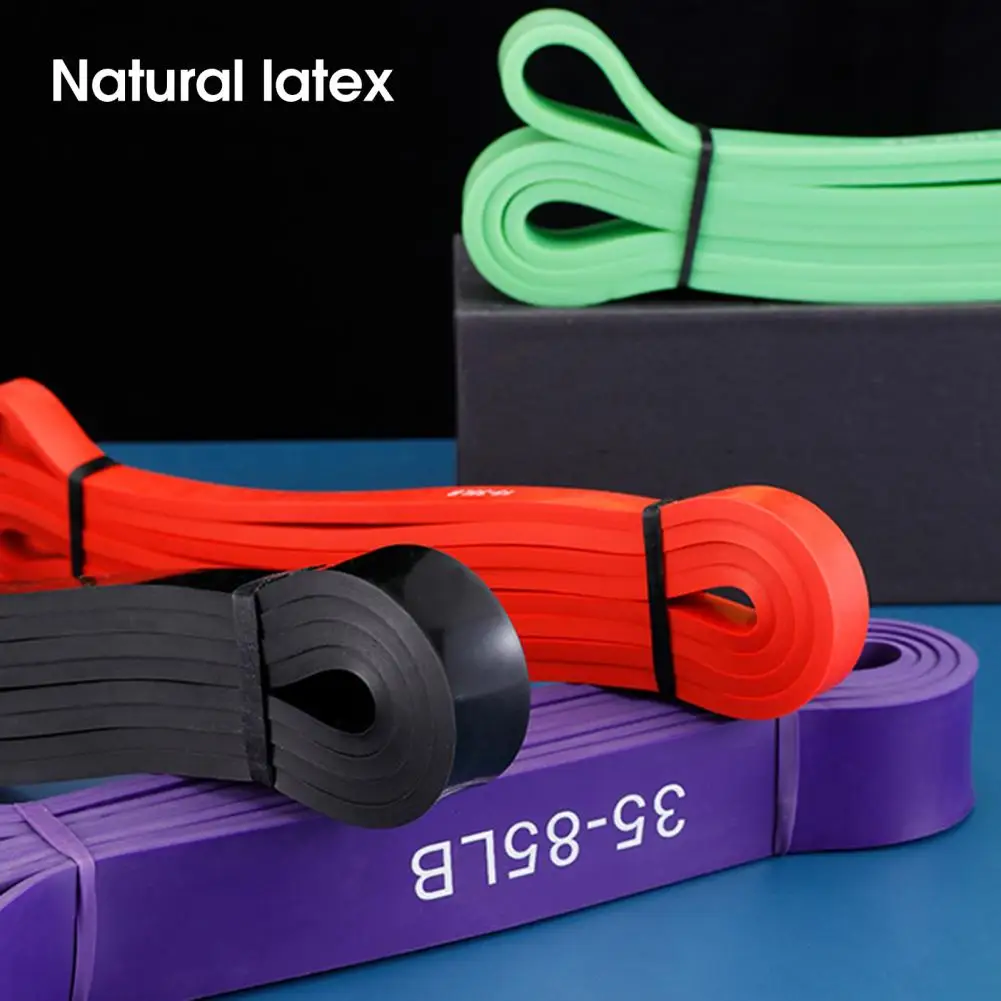 2m Resistance Band Natural Latex High Elasticity Pull Up Assist Band Gym Strength Training Exercise Elastic Band Fitness Bands