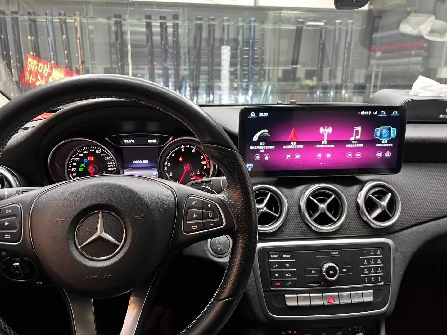 

12,3-дюймовый автомобильный радиоприемник для Mercedes Benz A Class GLA 2015-2018 Carplay Android Auto Мультимедийный плеер GPS Navi Стерео DSP Головное устройство