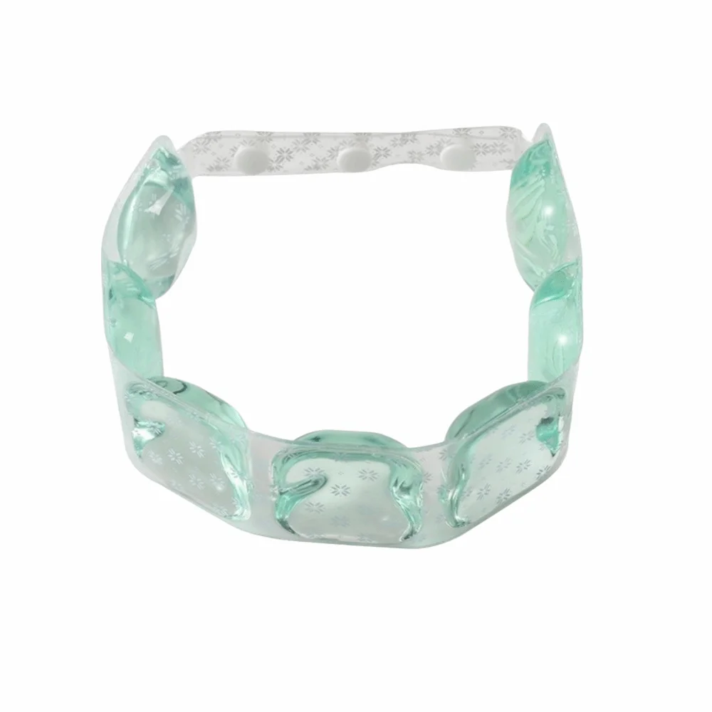 18/28 ℃ Neck Cooler Collars Portable PCM Ice Cushion Pillow Reusable Hanging Neck Phase Change Neck Cooler Cooling Supplies