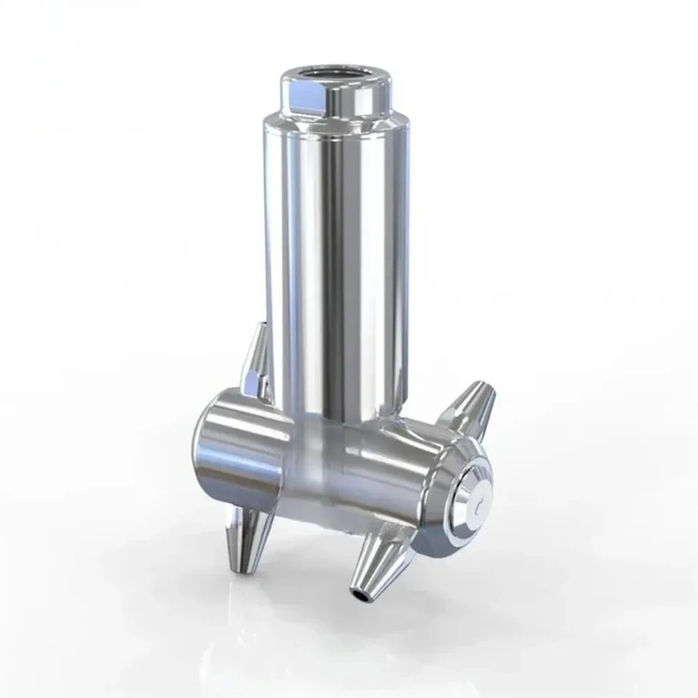 Industrial CIP Tank Cleaning Spray Head MG8 3D Rotary Tank Nozzle 304 Stainless Steel 360° Automatic Rotating Washing Nozzle