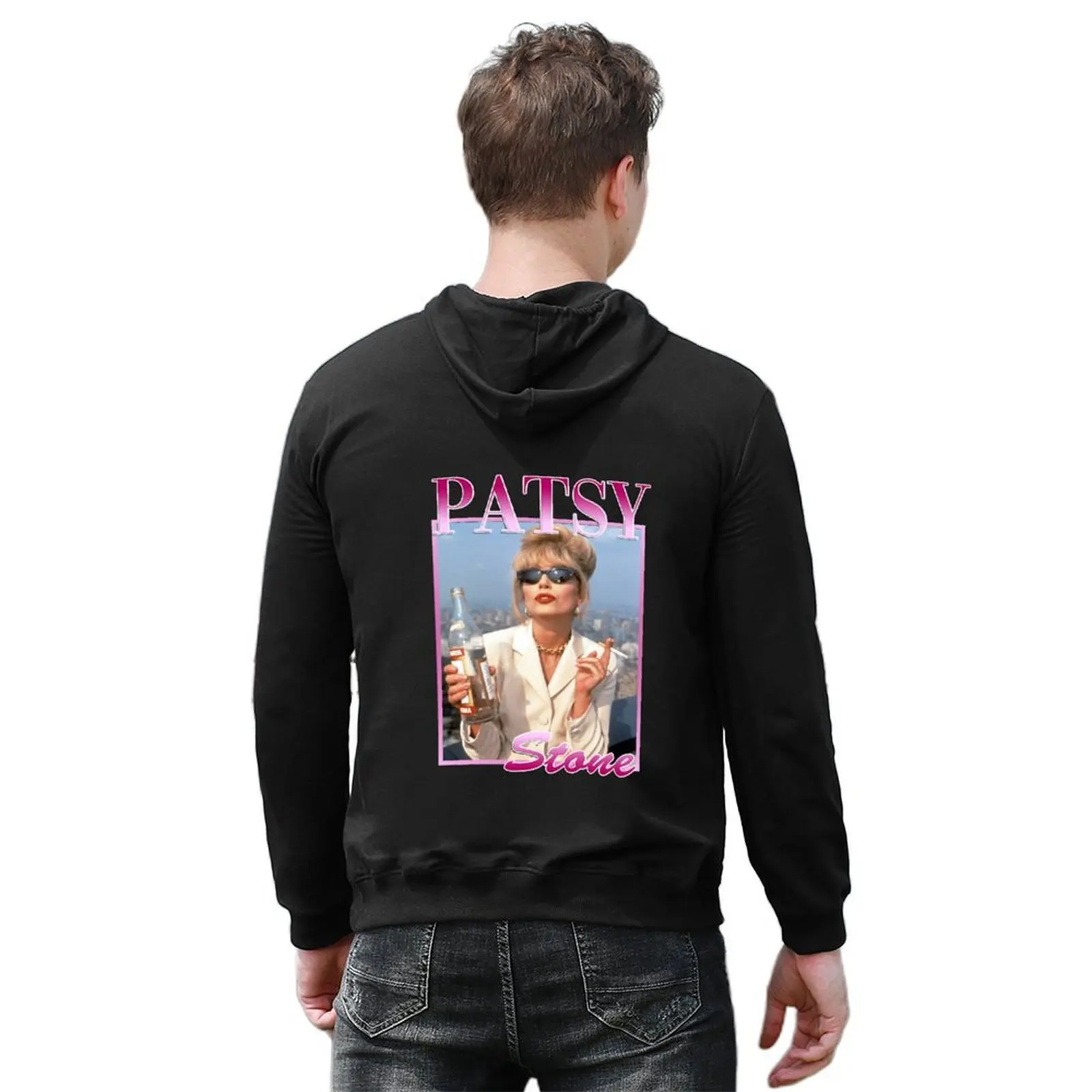 Patsy Stone Ab Fab Hoodie roupas masculinas usam estilo japonês roupas coreanas com capuz oversize