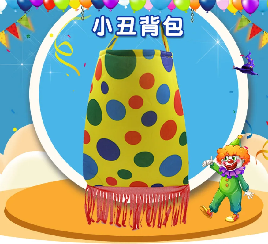 Halloween Cosplay Clown Backpack Performance Props Clothing Accessories