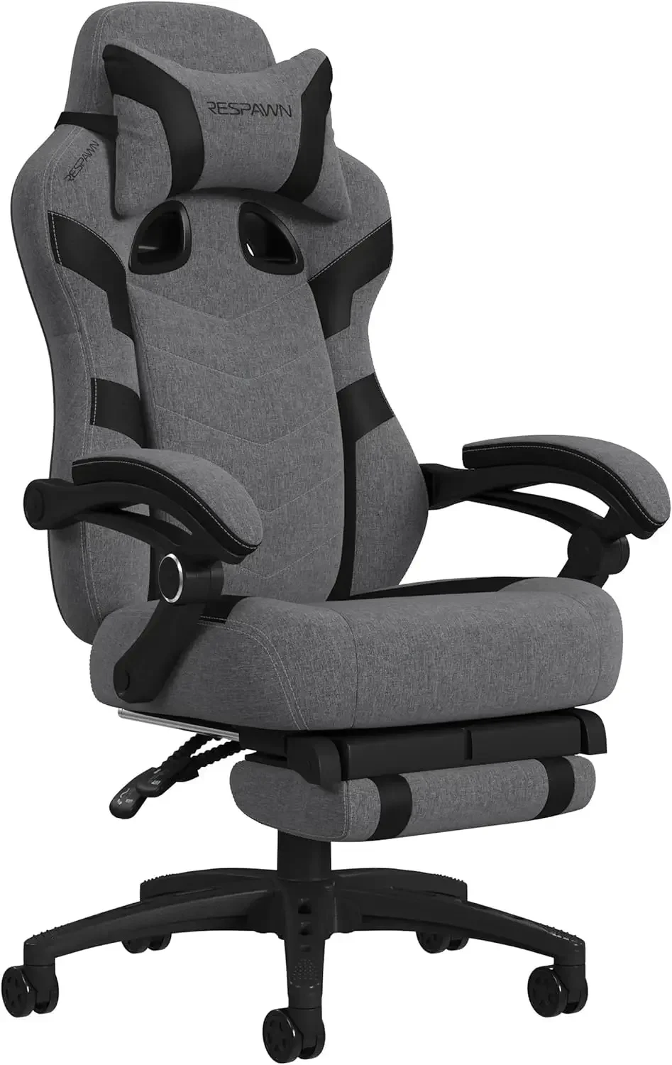 

СОВЕРШЕННО НОВОЕ игровое кресло RESPAWN 110 Pro — с подставкой для ног, функцией откидывания, компьютерным стулом для видеоигр, регулируемой поясницей
