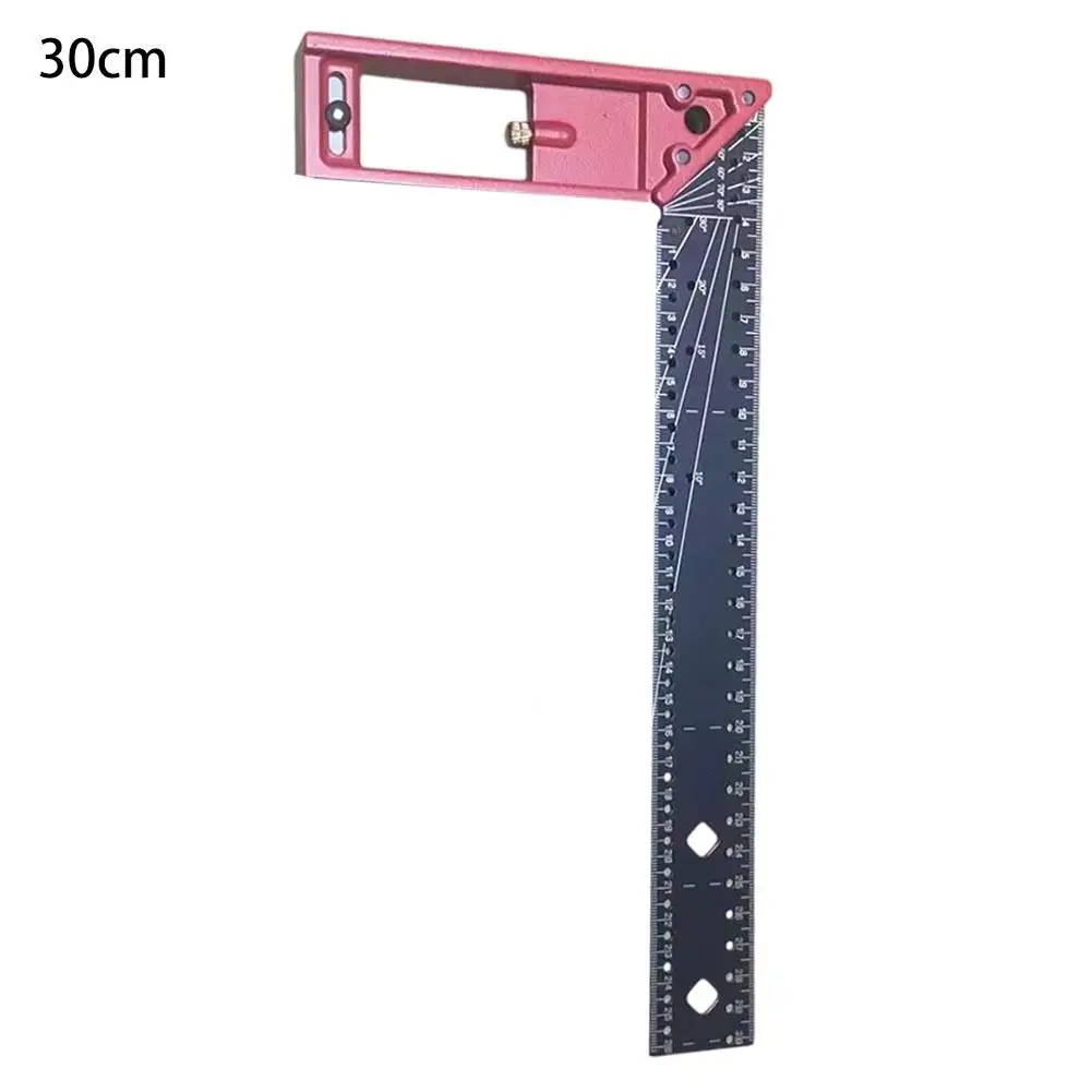 1pc Woodworking Square Ruler 90-degree Carpentry Positioning Marking Angle Ruler L Square Multifunctional Right Angle Ruler