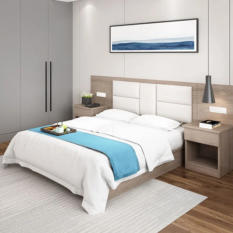

Single/queen/king Hotel Bed Hotel Bedroom Set with Headboard with Headboard