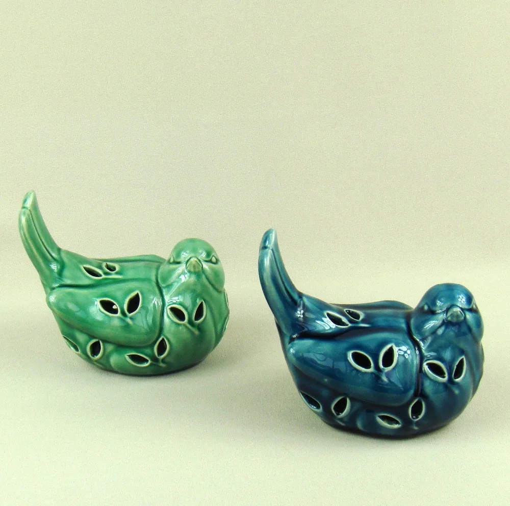 

Фарфоровые миниатюры для любителей птиц, ажурная керамика, птица, милые скульптуры, украшения, подарок и ремесленные украшения, аксессуары