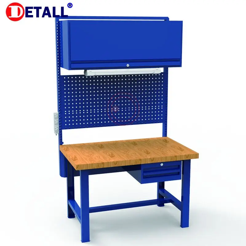 Sturdy Heavy Duty ESD Workbench with Modular Design Professional Industrial Worktable for Warehouse Factory Storage Furniture