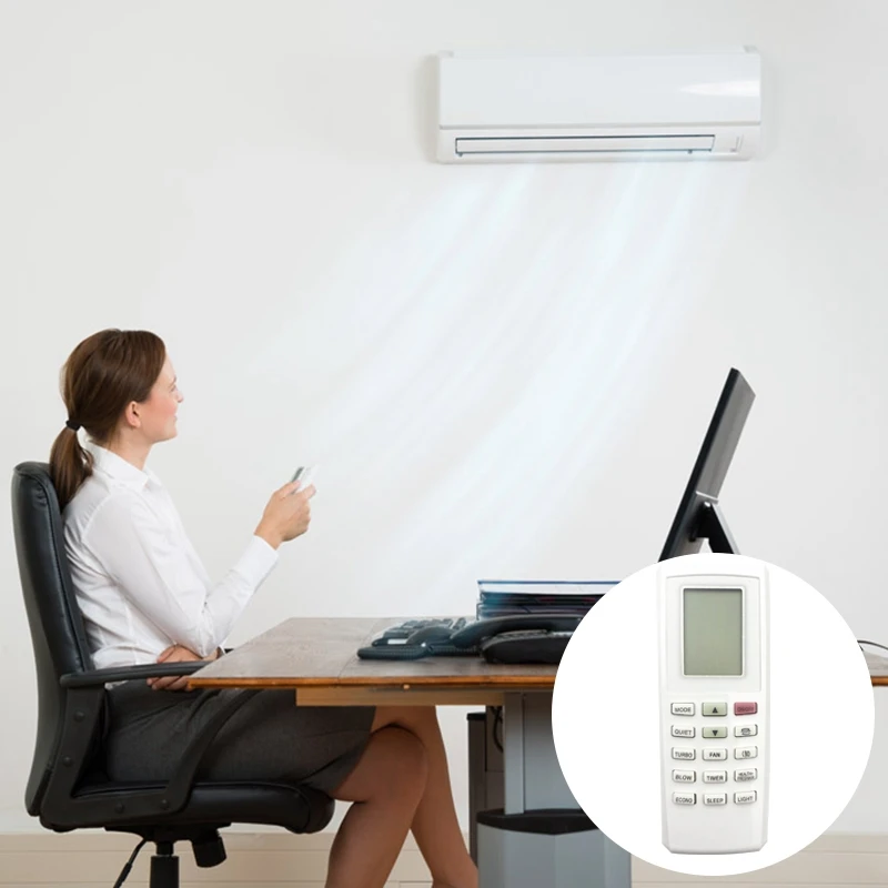 ตัวควบคุม a/c เครื่องปรับอากาศรีโมทคอนโทรลเครื่องปรับอากาศเหมาะสำหรับ Gree YV0FB5