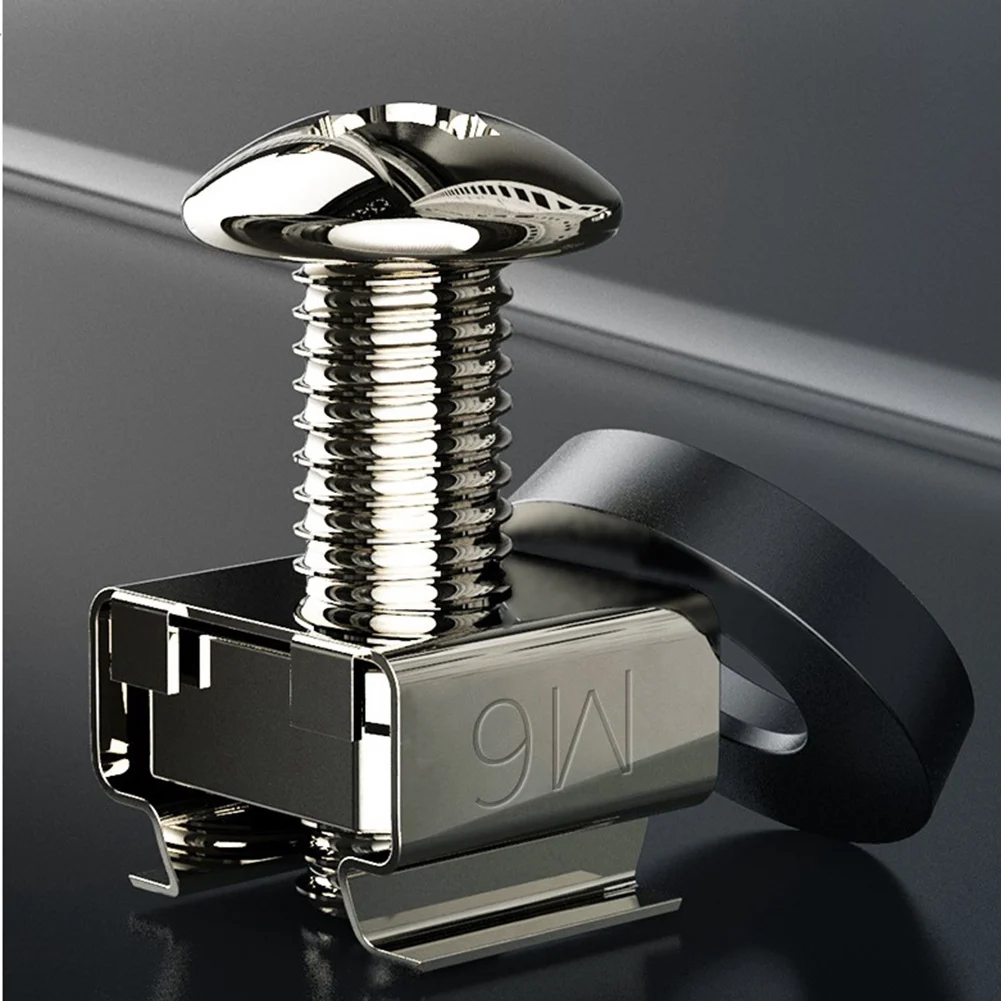 Rack Mount Gaiola Porcas, Parafusos e Arruelas para Rack Mount Server Cabinet, Rack Mount, Prateleiras Servidor, M6X16mm, 50 Pcs