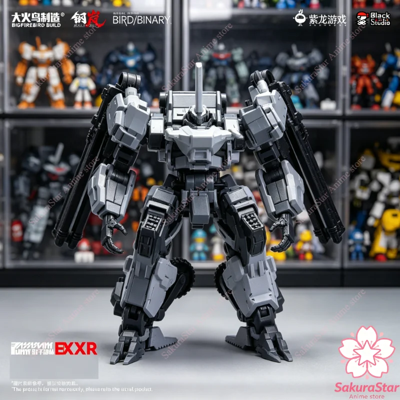 

【In Stock】BIGFIREBIRD BUILD Mecharashi EXXR Shadow Force BIRD/BINARY Assembled Movable Collectible Mecha Model Toy