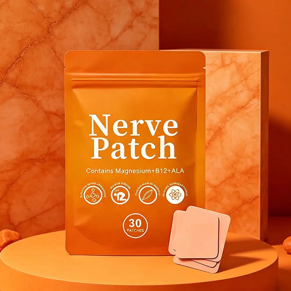 Neural Soothing Patch - Herbal Care Patch Comforts the Body Ensures Stable Restful Sleep Lightweight Herbal Ingredients Patch image 3