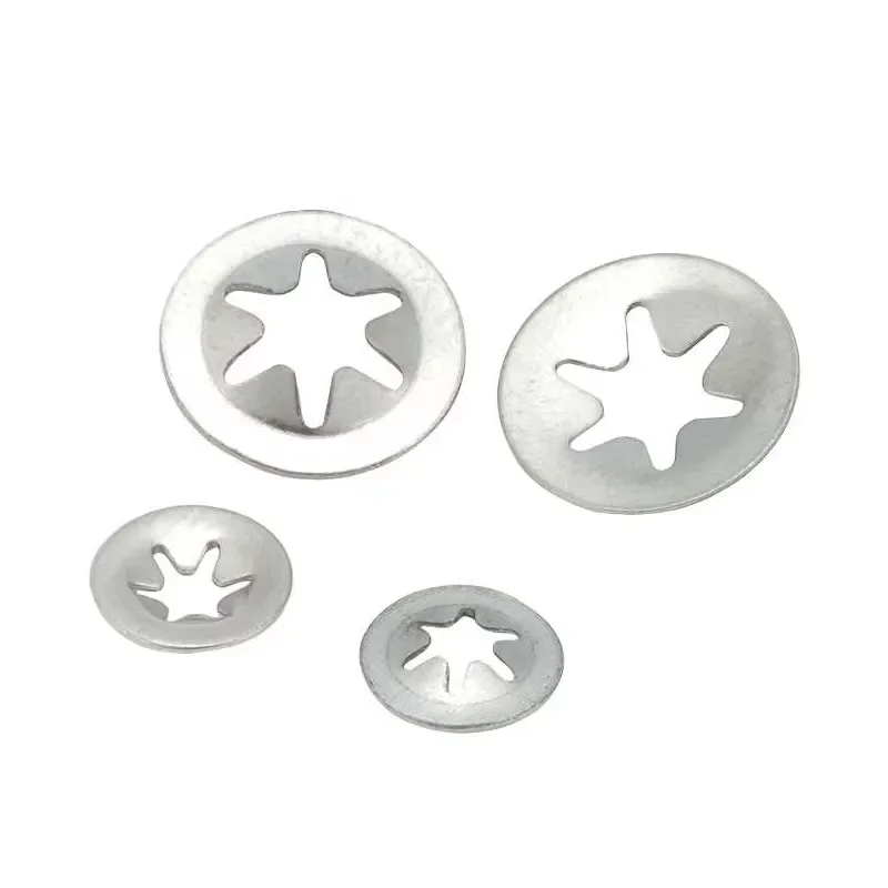 DIN 6798J Internal Tooth Locking Washer Stainless Steel SS304 Star Washer Zigzag Shockproof Gasket for Mechanical Electrical