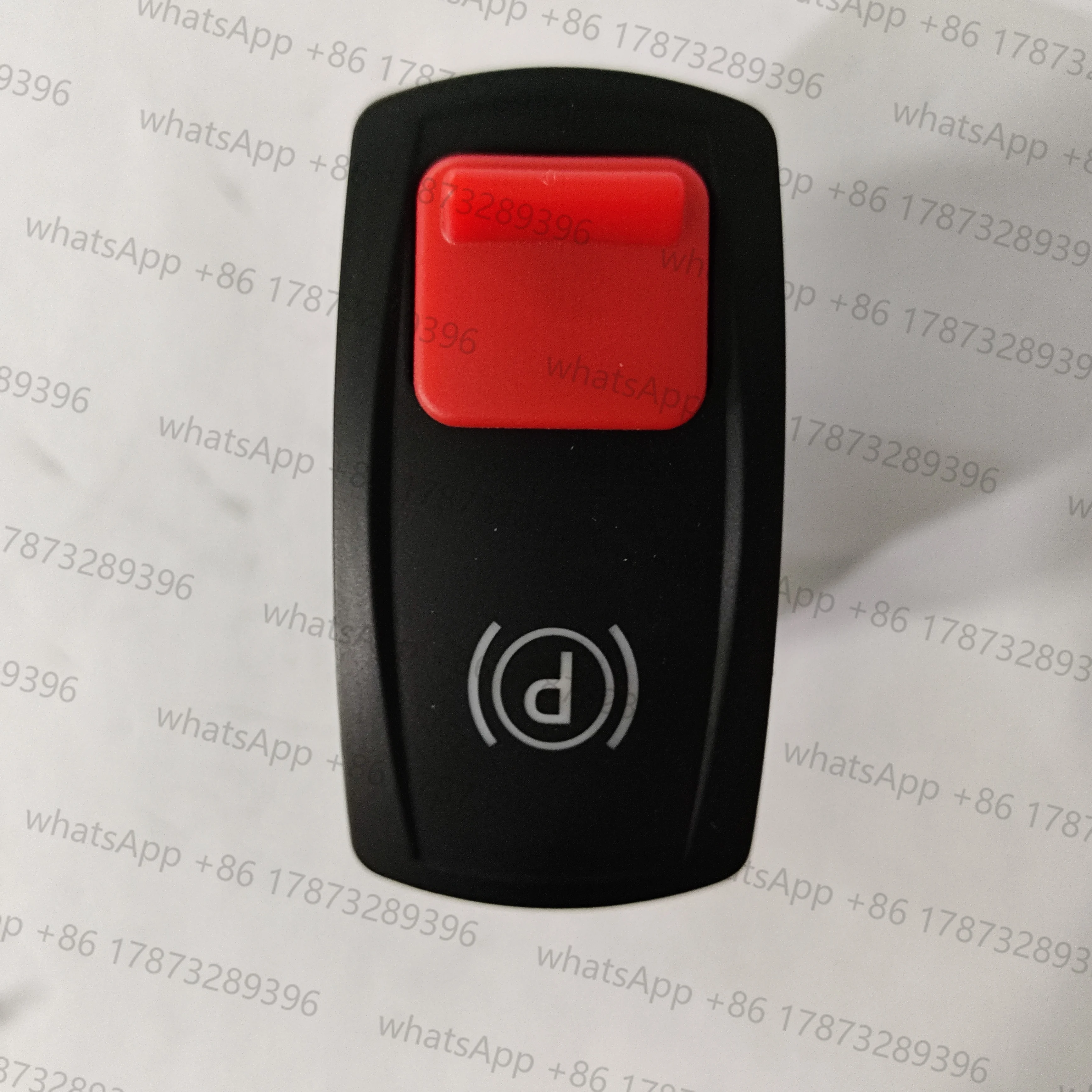 1pc for  Lock anti touch parking switch excavator engineering vehicle forklift accessories